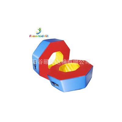 软体八角环幼儿园早亲子游戏感统训练教具少儿体适能装备八角圈
