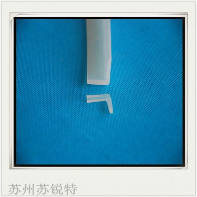 白色透明硅胶L型密实密封条