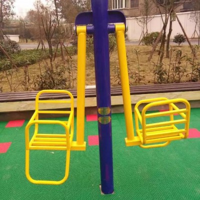 厂家直销公园小区室外体育健身器材健身路径双人儿童秋千